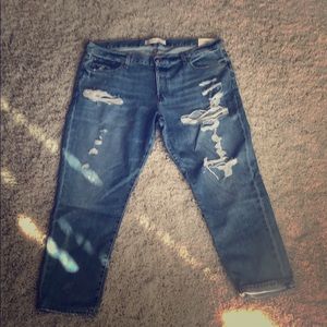 Gap Original Relaxed Distress Boyfriend Jeans